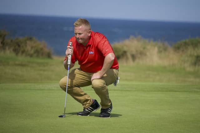 Callum Macauley secured a place in the last 16. Picture: Scottish Golf