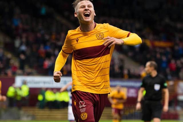 James Scott should get the opportunity to lead the line this season. Picture: SNS