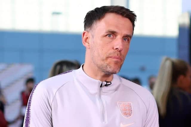 England Women and GB Olympic Women's team boss Phil Neville. Picture: Matthew Lewis/Getty