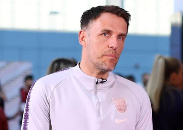 England Women and GB Olympic Women's team boss Phil Neville. Picture: Matthew Lewis/Getty