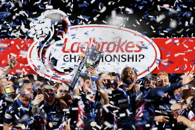 Ross County returned to the Premiership after one season. Picture: SNS