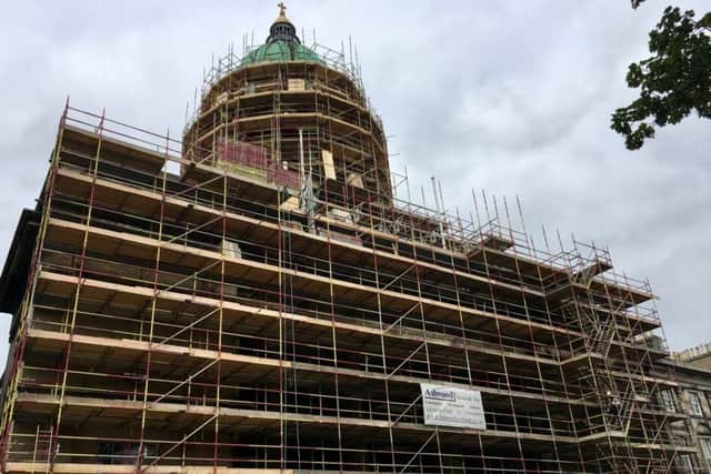 Ashwood has started restoration works at West Register House, home to the National Archives. Picture: contributed