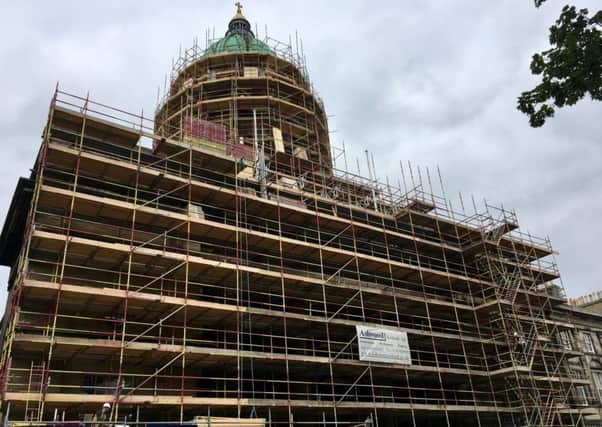 Ashwood has started restoration works at West Register House, home to the National Archives. Picture: contributed