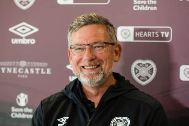 Hearts manager Craig Levein