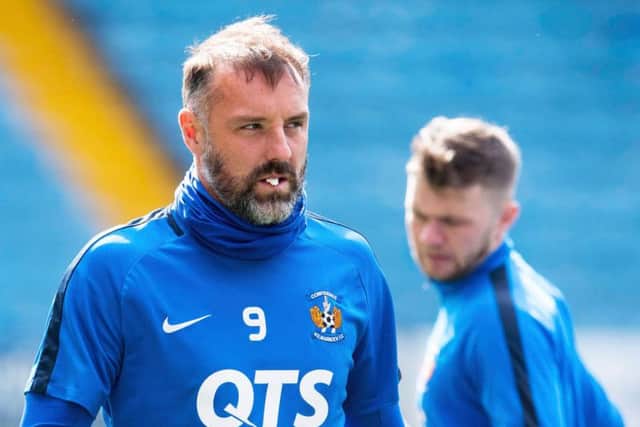 Kris Boyd played for Kilmarnock last season under Steve Clarke