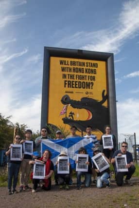 Activists ask for backing from Britain in their battle with Beijing