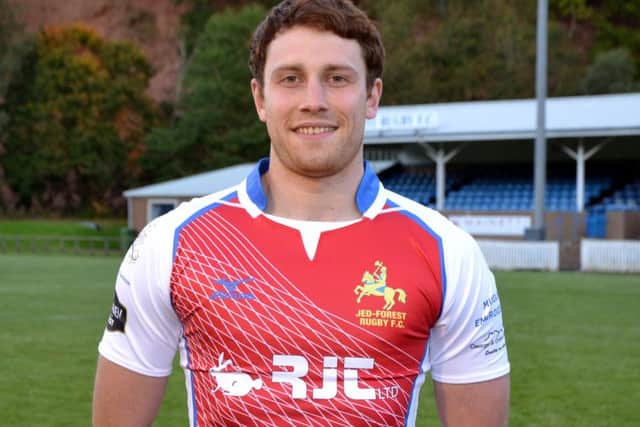 Robbie Shirra-Gibb scored two tries for Jed-Forest in the final against Hawick