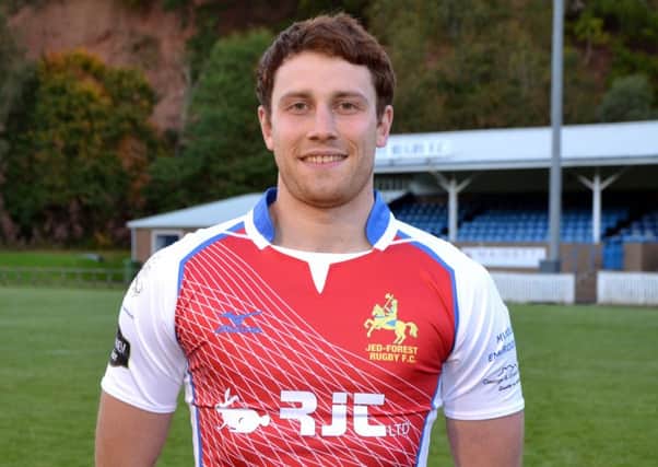 Robbie Shirra-Gibb scored two tries for Jed-Forest in the final against Hawick