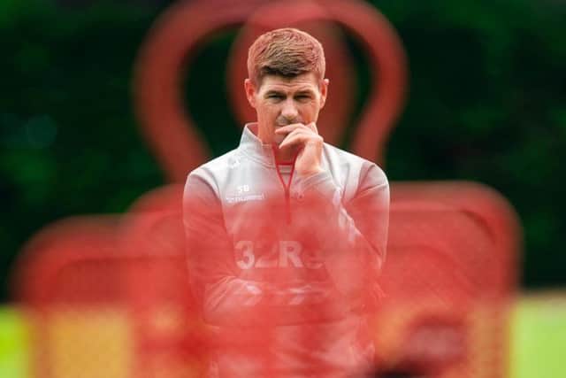 Steven Gerrard has made three changes to his starting line-up from the team that faced Progres Niederkorn