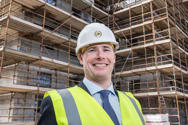 Gavin Currie, MD of Bancon Construction, hailed 'significant new business wins'. Picture: Simon Price