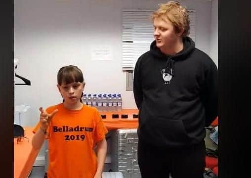 Niamdh and Lewis Capaldi