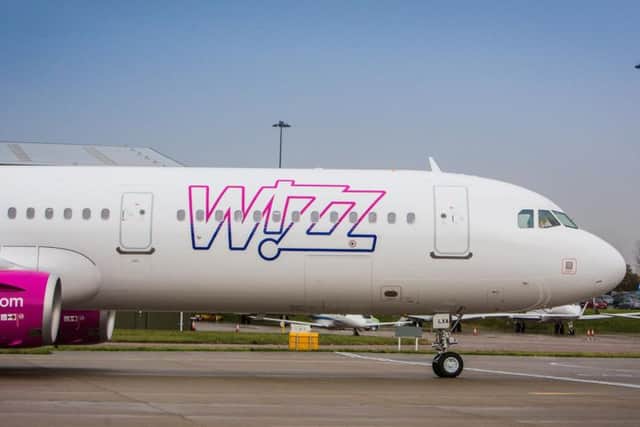 Budget airline Wizz Air will begin connections from the Scottish capital in November. Picture: Fldhzi rpd