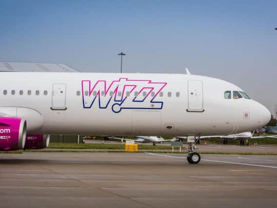 Budget airline Wizz Air will begin connections from the Scottish capital in November. Picture: Fldhzi rpd