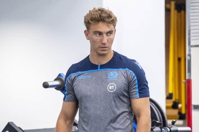 Jamie Ritchie is anxious to stake a claim for a place in Scotland's final world Cup squad. Picture: SNS/SRU.