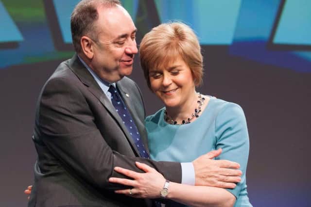 The First Minister admitted that her predecessor had been a dominant person in her life before she replaced him as SNP leader