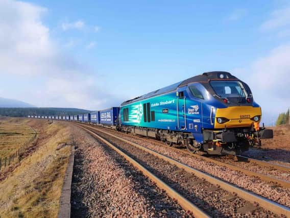 First train will leave Tilbury on Friday and travel overnight to Grangemouth. Picture: Contributed