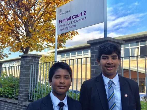 A teenage asylum seeker has excelled in his exams despite fearing deportation to Pakistan.
