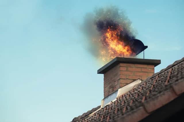 According to Section 31 of the Town Police Clauses act of 1847, you can incur a penalty if you accidentally allow a chimney to catch fire in the building you're using or residing in.
