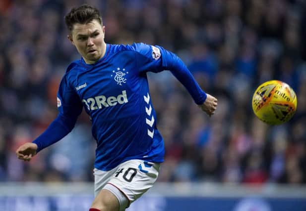 Glenn Middleton made his breakthrough at Rangers last season but is now set for a loan spell at Hibs. Picture: Rob Casey/SNS