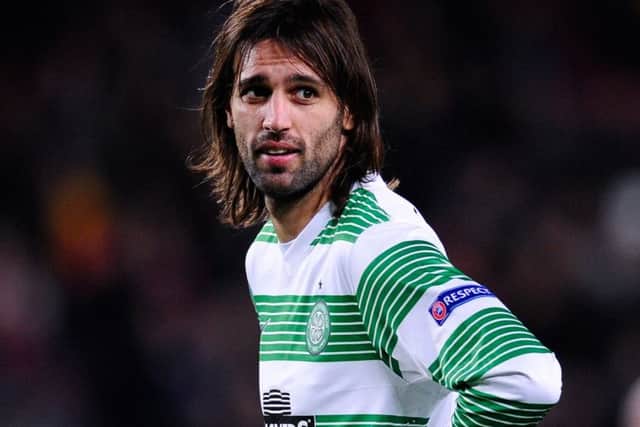 Georgios Samaras was a key player when Celtic last won three in a row away in Europe. Picutre: David Ramos/Getty Images