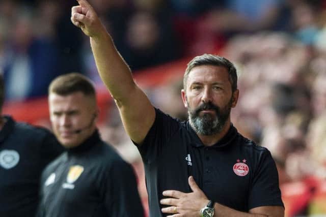 Aberdeen manager Derek McInnes. Picture: SNS