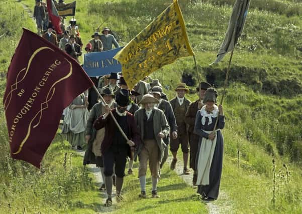A scene from Mike Leighs film Peterloo about the infamous massacre of pro-democracy campaigners (Picture: Simon Mein/Amazon Studios)