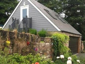 Described as a "rural oasis", this studio comes with a beautiful bedroom with a double bed and en suite shower room. The listing states that it's perfect for "star gazing, bat spotting and well wearing." 60 per night