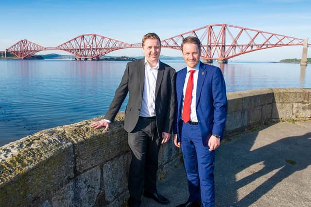 Neil Wheelan (left) and Paul McCabe have a combined 40 years' experience in financial services. Picture: contributed.