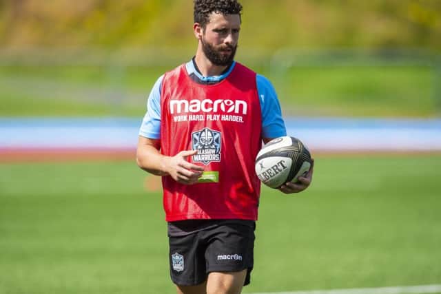 New 
Glasgow Warriors signing Sean Kennedy. Picture: SNS