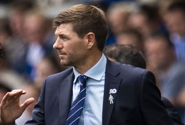 Rangers manager Steven Gerrard expects a tough test in Denmark. Picture: SNS