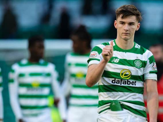 Celtic left-back Kieran Tierney is on the verge of joining Arsenal.