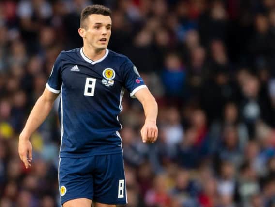 Former Hibs and current Scotland midfielder John McGinn.