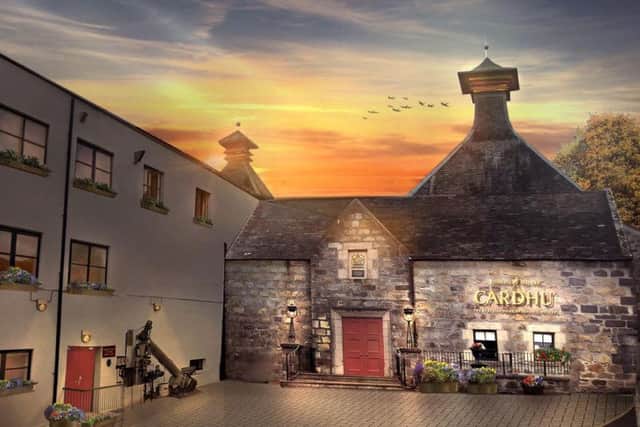 An artist's impression of the planned upgrade to Carhu Distillery, for which Diageo has secured planning permission.