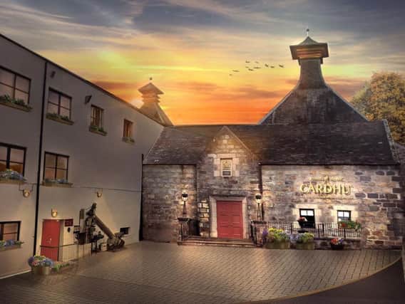 An artist's impression of the planned upgrade to Carhu Distillery, for which Diageo has secured planning permission.