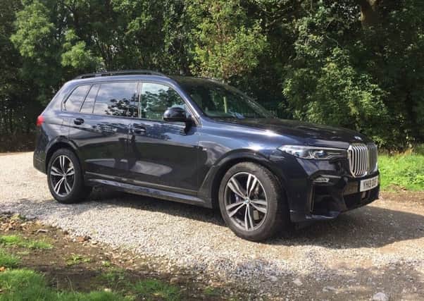 The X7 might appear to be a bit of a monster, but once inside, the comfort and ease of driving make it irresistible