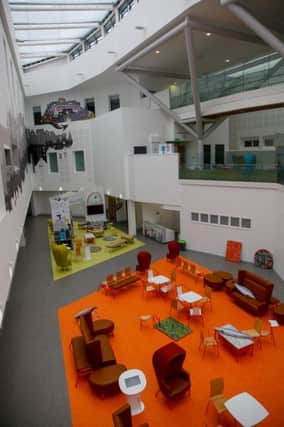 Inside the vacant Royal Edinburgh Hospital for Children and Young People. Picture: Scott Louden