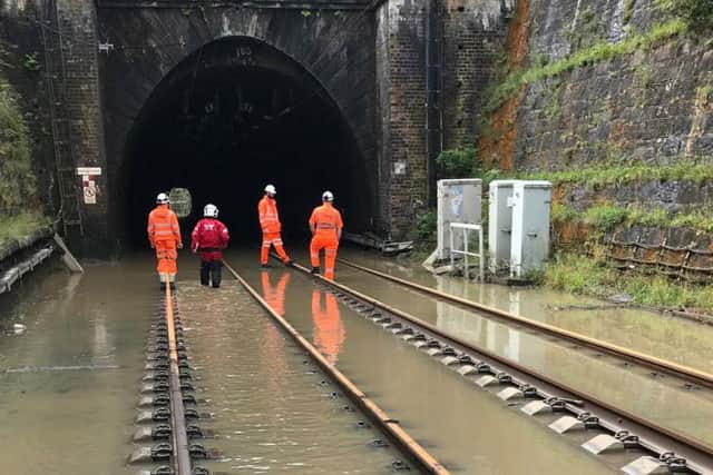 Winchburgh tunnel has reopened after a closure from flooding