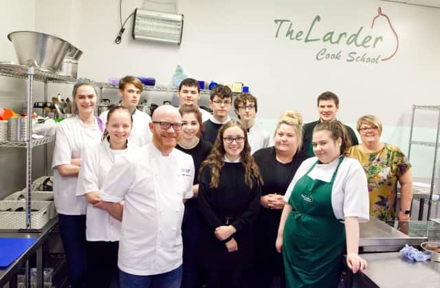 The Larder Cook School, which operates under a social enterprise model, was founded in 2010. Picture: Claire Watson