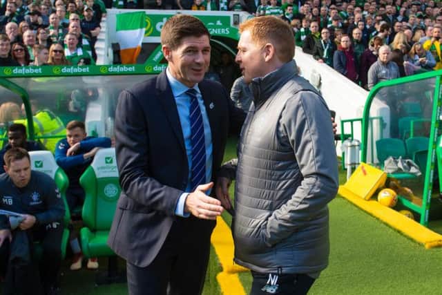 Steven Gerrard and Neil Lennon want to sign players. Picture: SNS