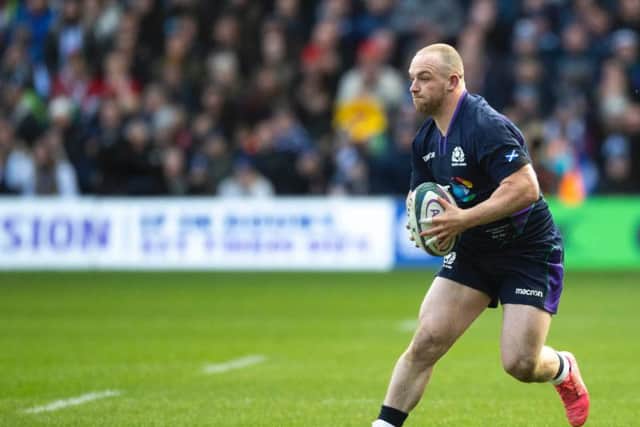 Nick Grigg has been cut from the Scotland training squad. Picture: SNS