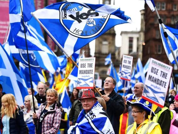 A majority of Scots now back independence, according to a poll last week
