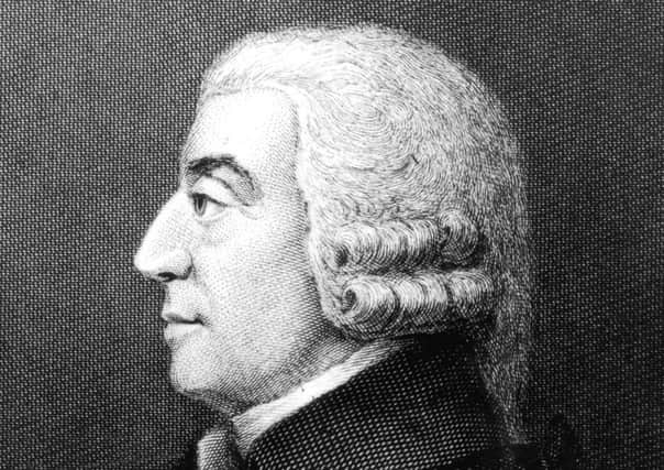 Adam Smith, who as well as The Wealth Of Nations, wrote The Theory Of Moral Sentiments. Picture: Hulton Archive/Getty