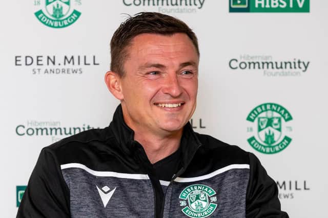 Hibs boss Paul Heckingbottom says the club could win the Premiership title one day, but it won't be thanks to mountains of money. (The Scotsman)