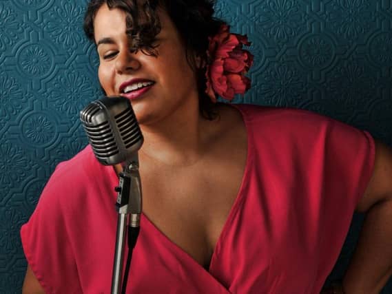 Patricia Cano is the singer with a take-no-prisoners act in Songs in the Key of Cree. Picture: Contributed