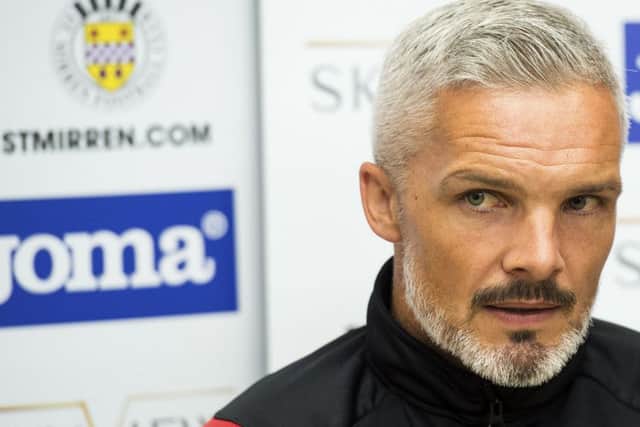 Jim Goodwin says the club must be prepared to look beyond the market in Scotland.
