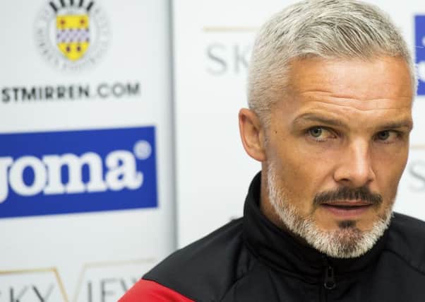 Jim Goodwin says the club must be prepared to look beyond the market in Scotland.