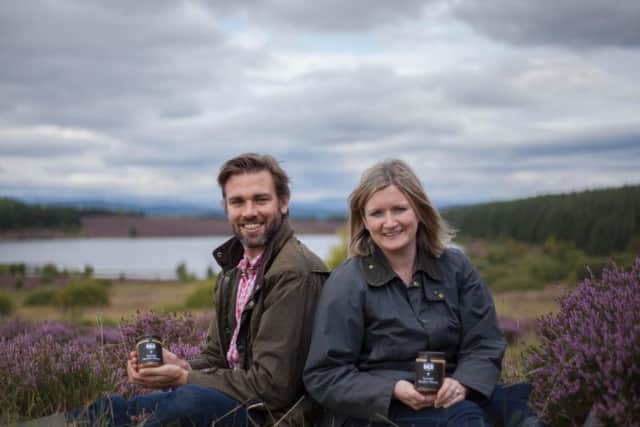 The Scottish Bee Company was established by Edinburgh couple Iain and Suzie Millar in 2017. Picture: contributed.