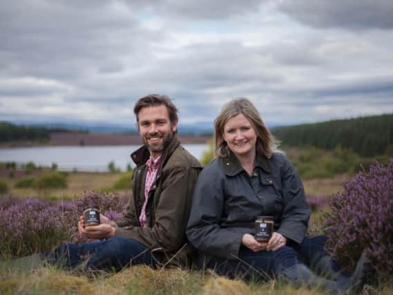 The Scottish Bee Company was established by Edinburgh couple Iain and Suzie Millar in 2017. Picture: contributed.