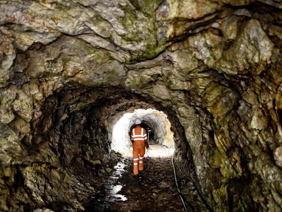 If the operation is successful, it will be the first time ever that the precious metal has been mined in Scotland. Picture: SWNS