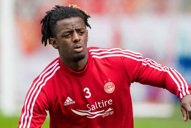 On-loan Greg Leigh is not giving up on Aberdeens Europa League tie with Rijeka. Picture: SNS.